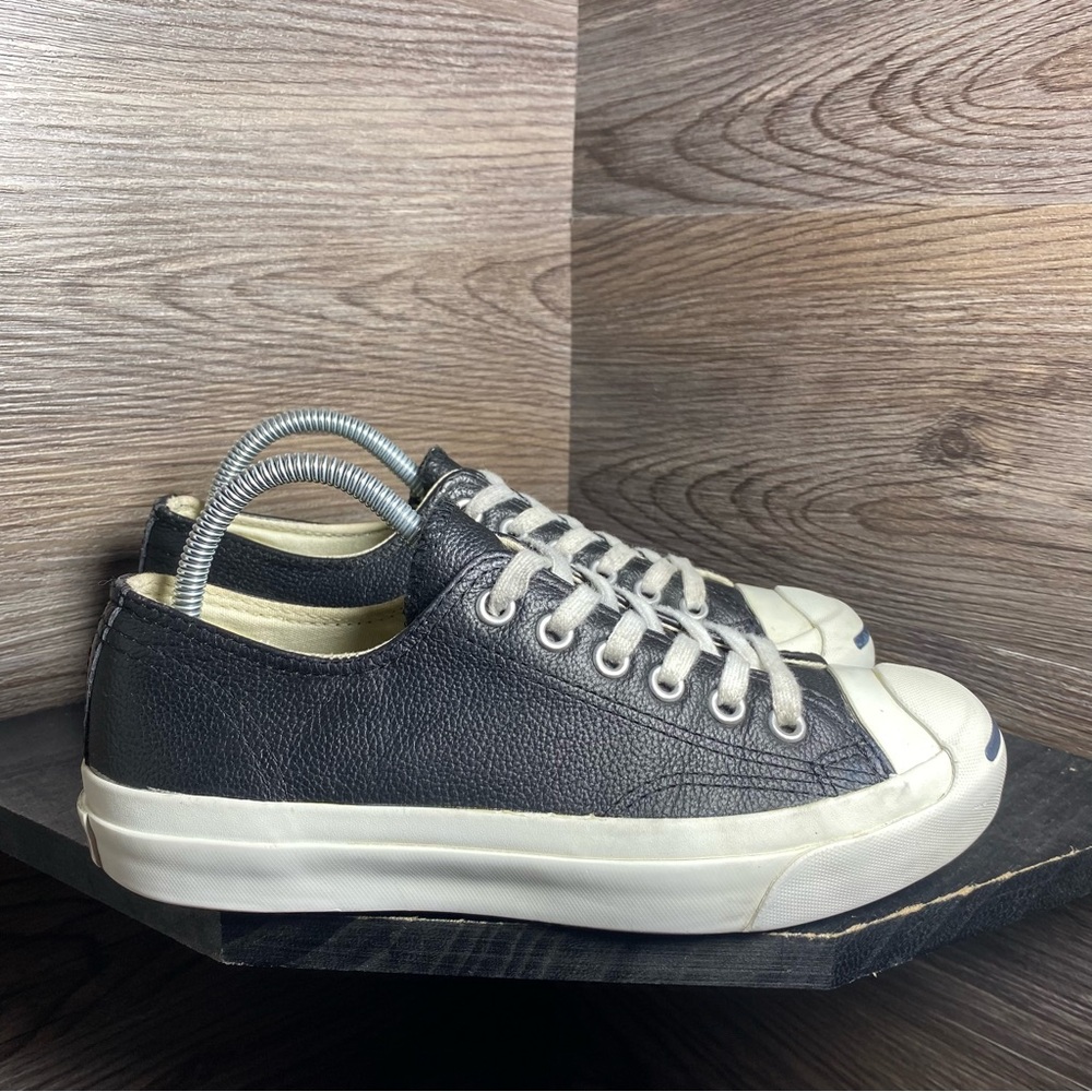 Converse Jack Purcell Low Black Leather
